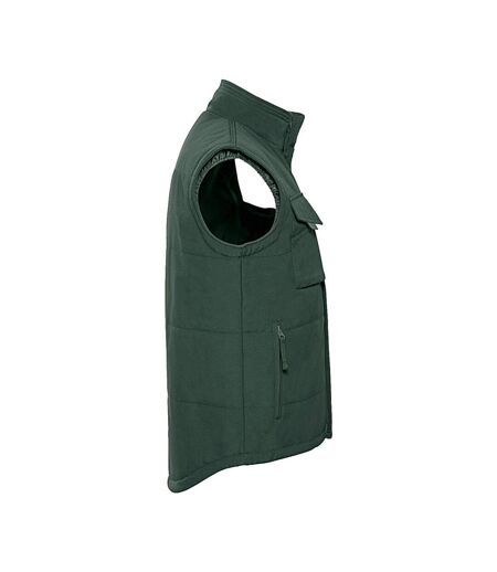 Veste Sans Manches Homme Vert Bouteille Russell
