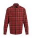 Chemise Manches Longues Motif/style À Carreaux Gable Homme Rouge À Carreaux Craghoppers-2