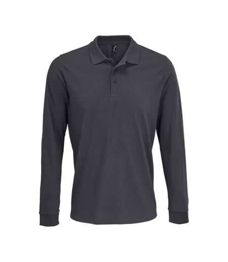 Polo Adulte Gris Foncé Uni SOLS