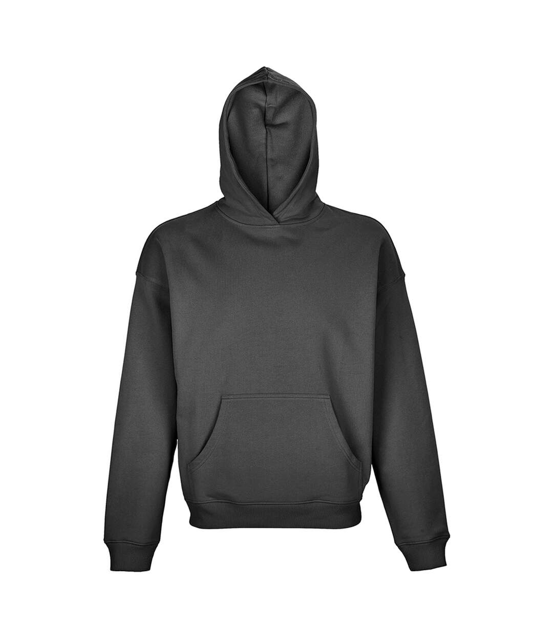 Unisex adult connor organic oversized hoodie mouse grey SOLS