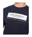 Mens Jamstate T-shirt Navy Crosshatch-4