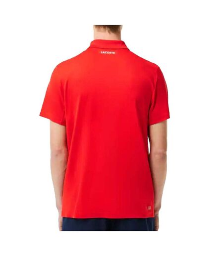 Polo rouge homme lacoste