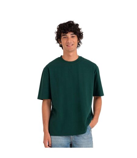 Unisex Adult Arrow Heavy Oversized T-shirt Green Ecologie