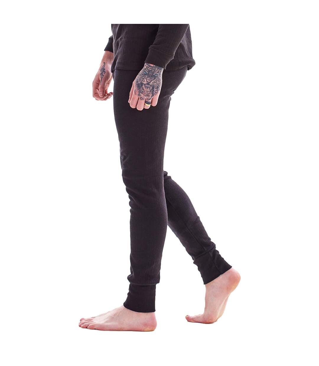Bas Thermiques Heatforce Homme Noir Keanu-3