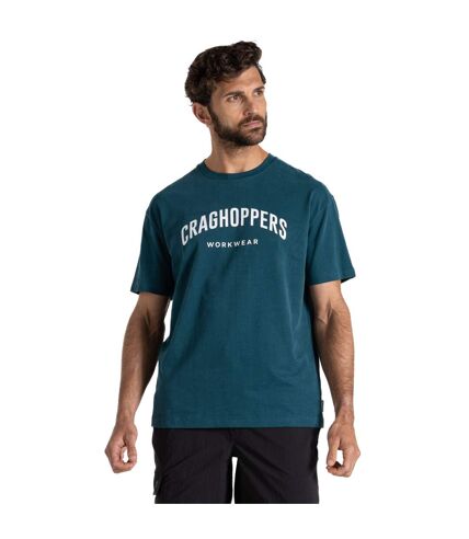 Craghoppers Mens Batley T-Shirt (Dark Aegean Blue)