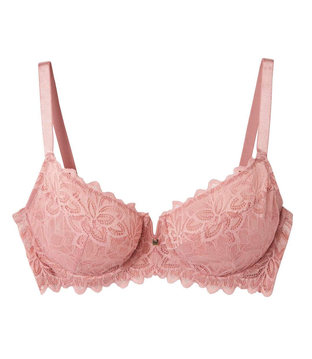 Soutien-gorge grand maintien rose Fraisier