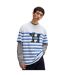 T-shirt Style Chien Nolastripe Homme Blanc Hugo-1