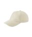 Leisure Plain Baseball Cap Stone Beechfield-2
