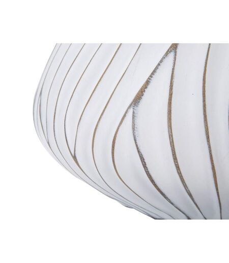 Cache-Pot Design en Relief Honduras 40cm Blanc