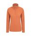 Womens/ladies camber ii fleece top rust Mountain Warehouse