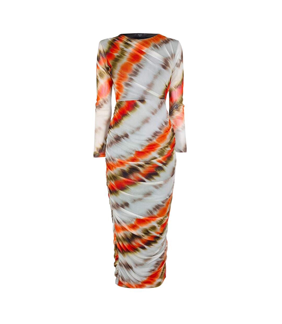 Robe Moulante Motif/style Abstrait Femme Crème AX Paris-2