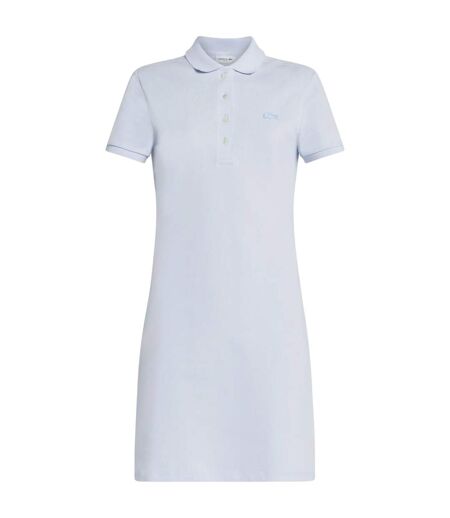 Robe Polo Femme Bleu Clair Lacoste