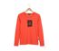 Mayflower NIKKI1 : Tee-shirt manches longues orange en coton au style vitaminé-2