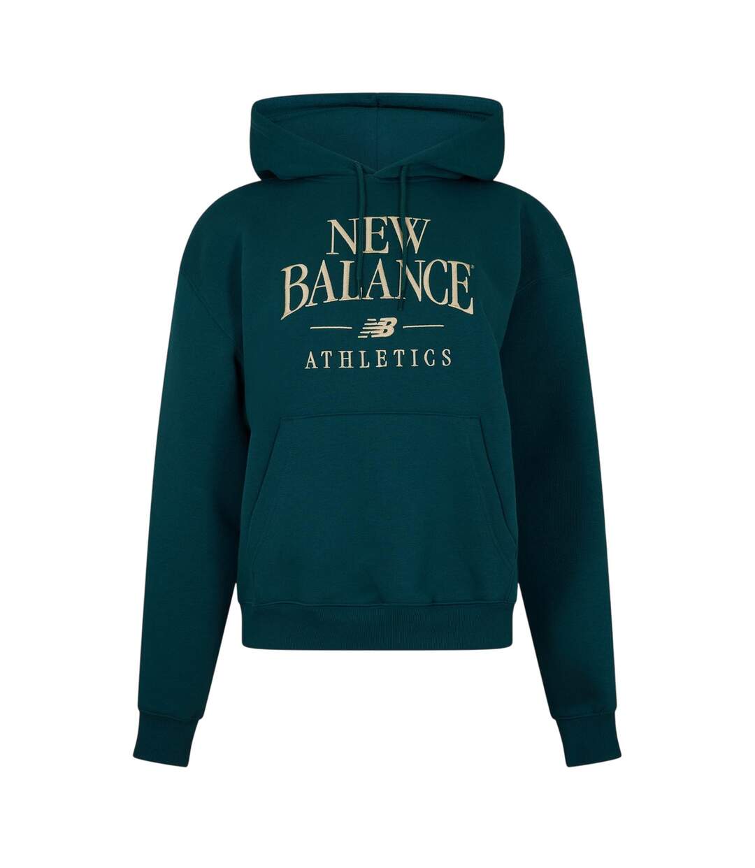 Womens/ladies Trackside Hoodie Navy New Balance-2