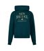 Womens/ladies Trackside Hoodie Navy New Balance-2