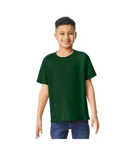 T-shirt enfant vert forêt Gildan