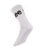 Lot De 3  Chaussettes Motif/style Lettrage Crorbett Homme Blanc Lee-3
