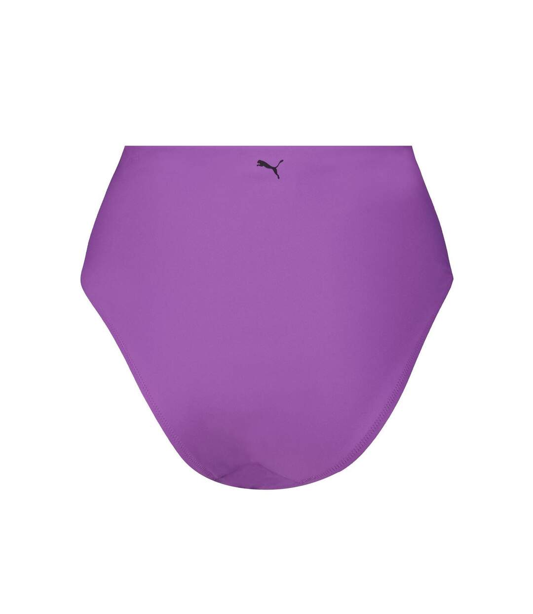 Womens/ladies High Waist Bikini Bottoms Purple Puma-2