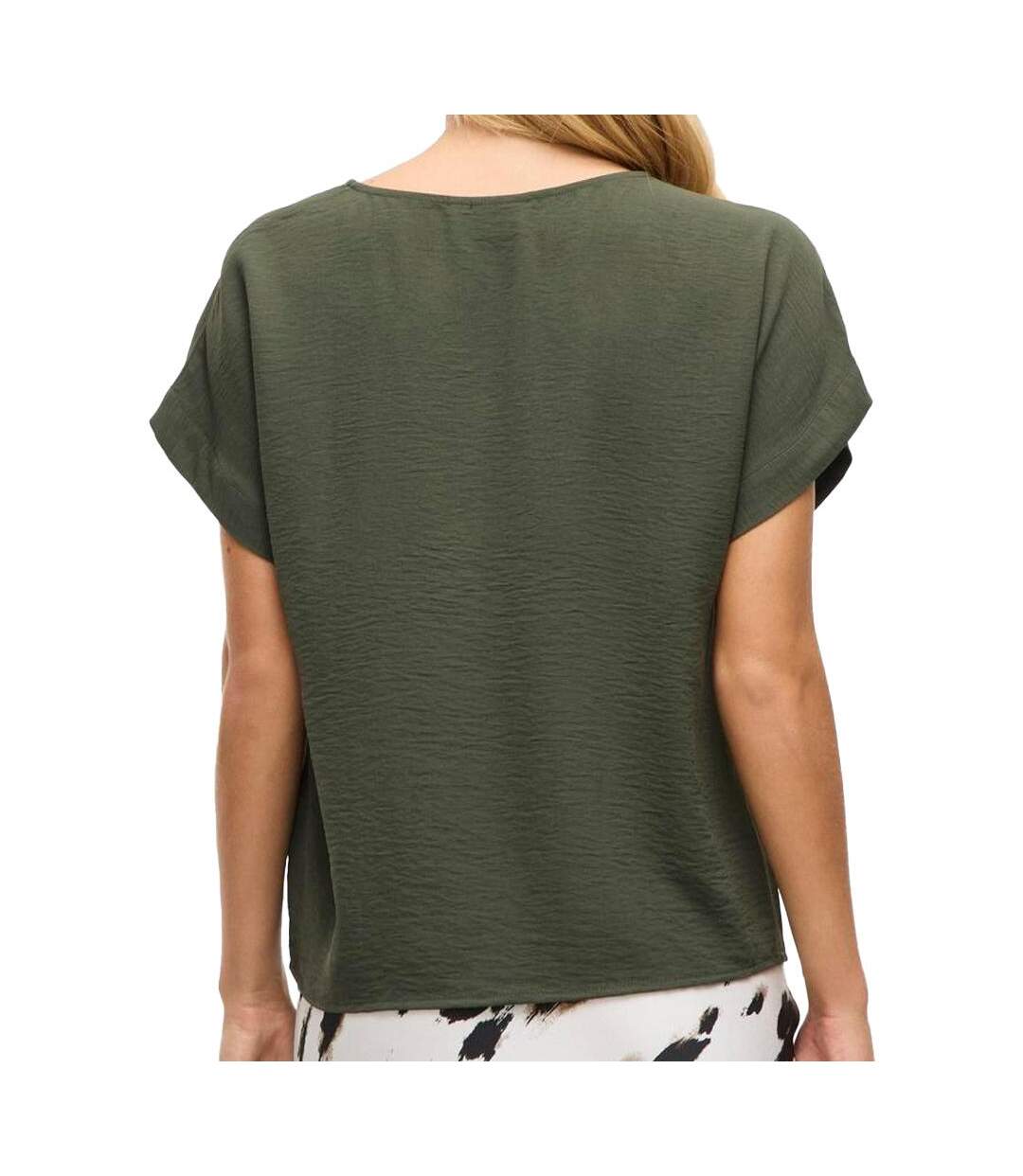 T-Shirt vert femme vila josa-2