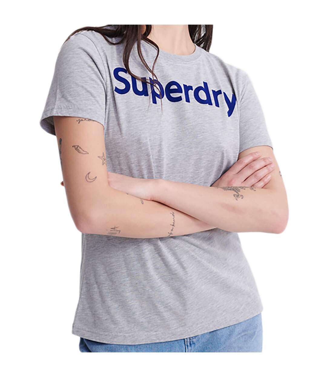 Tee Shirt Superdry Reg Flock Entry