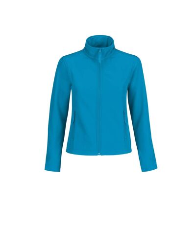 B&C Womens/Ladies Water Repellent Softshell Jacket (Atoll/ Attitude Gray)