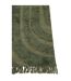 Tapis Déco en Laine Lignes Arrondies 200x300cm Kaki-3