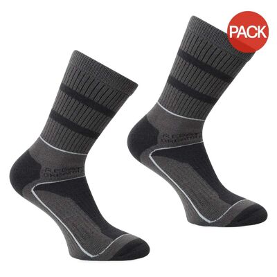 Chaussettes samaris homme granite / gris clair Regatta