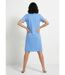 Chemise de nuit courte col tunisien coton-2