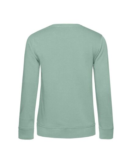 Womens/ladies Inspire Crew Neck Jumper Sage B&C