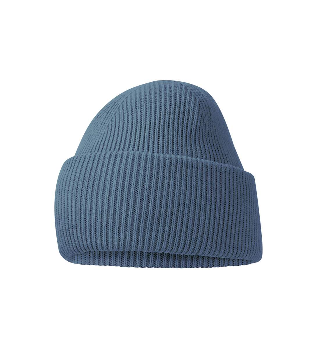 Bonnet Classic Adulte Bleu Ardoise Beechfield-2