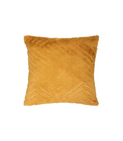 Coussin Déco 3D à Motifs Four Geo 45x45cm Ocre