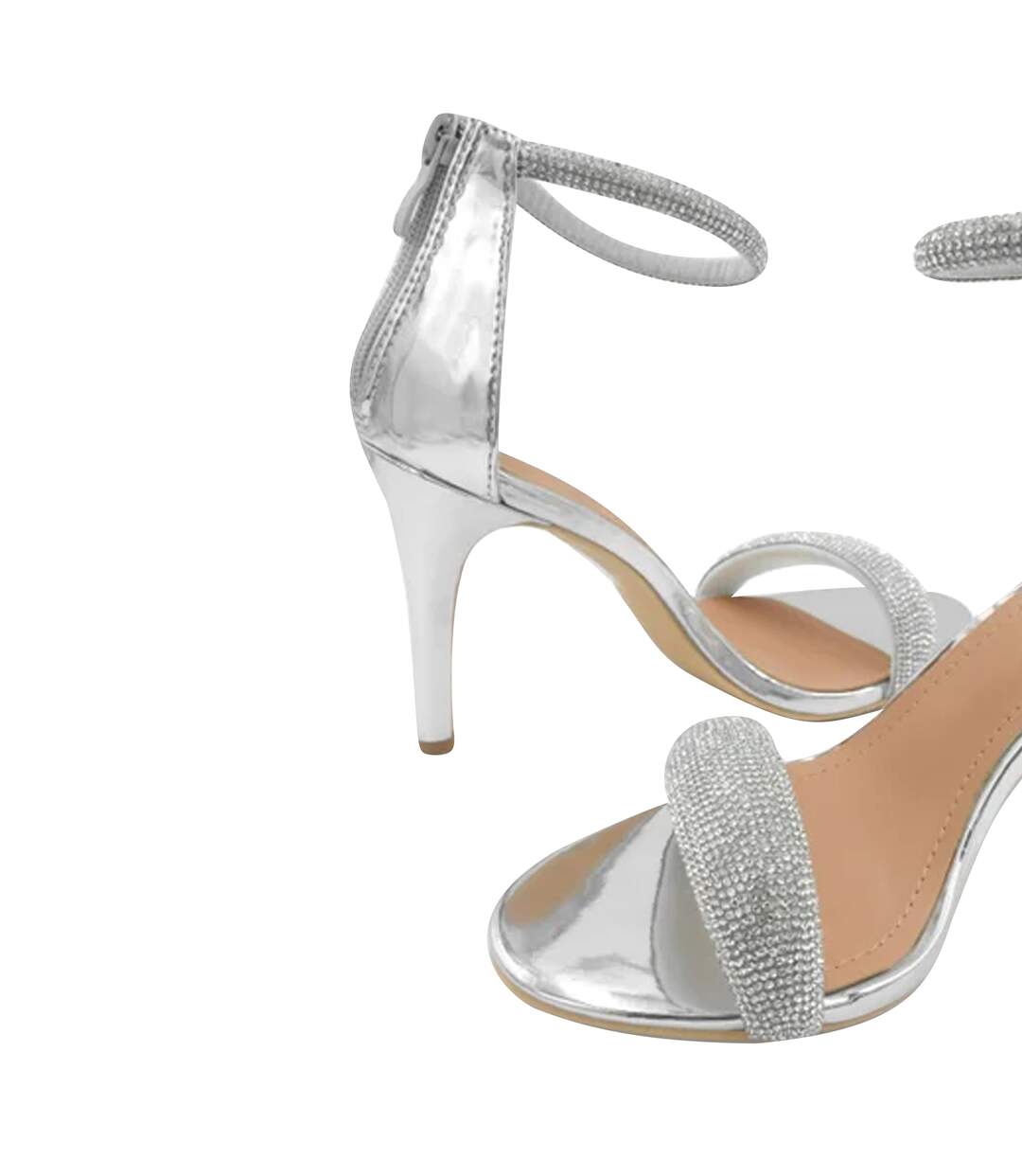 Sandales Sabra Femme Argenté Where´s That From-3