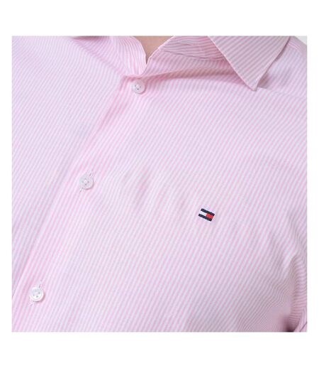 Chemise rose homme tommy hilfiger strch poplin