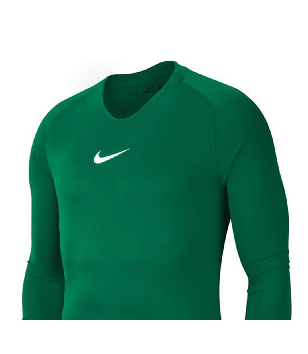 Haut Thermique Manches Longues Park Homme Vert Nike-3
