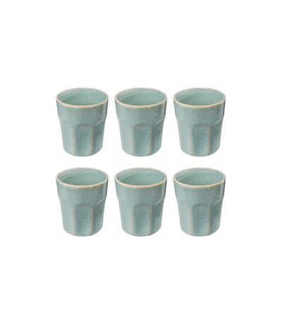 Lot de 6 Mugs Design  Roma 30cl Bleu Clair