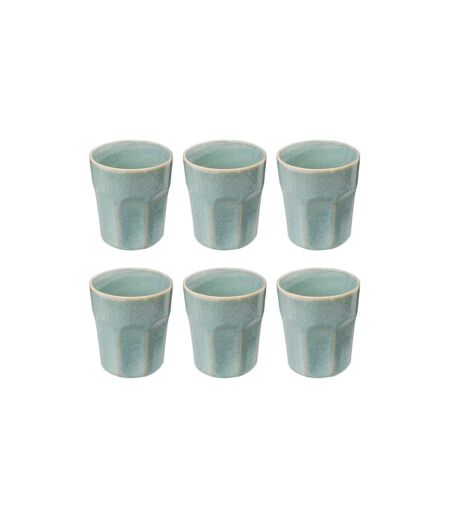 Lot de 6 Mugs Design  Roma 30cl Bleu Clair