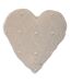 Riva Home Argyll Cushion Cover (Light Grey) (Heart) - UTRV149