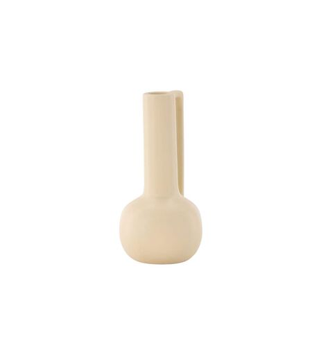Vase Design en Céramique Allis 36cm Jaune