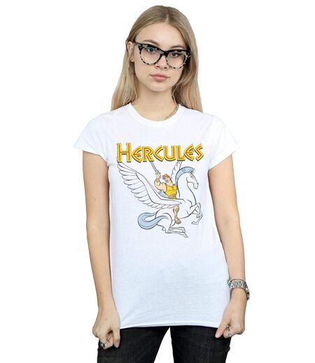 Disney - T-shirt HERCULES WITH PEGASUS - Femme (Blanc) - UTBI15822
