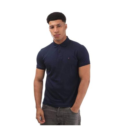 Mens Regular Polo Shirt Blue Tommy Hilfiger