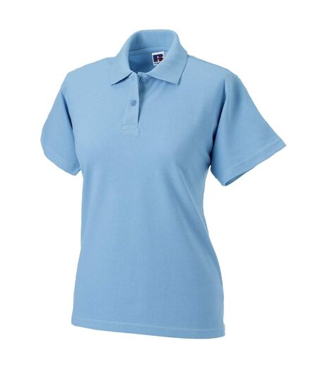 Russell Europe Womens/Ladies Classic Cotton Short Sleeve Polo Shirt (Sky) - UTRW3279