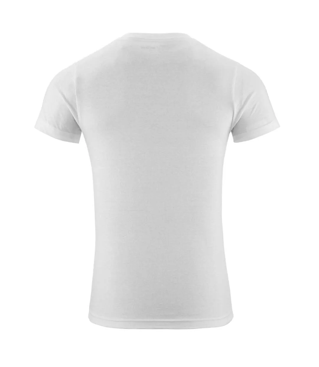 Mens Crossover T-shirt White Mascot-2