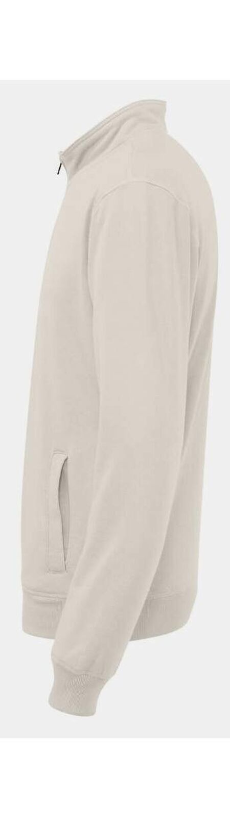 Cottover Unisex Adult Half Zip Sweatshirt (Off White)