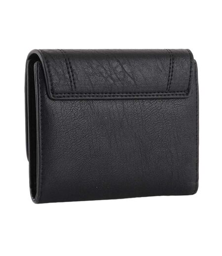 Portefeuille noir femme kaporal lana