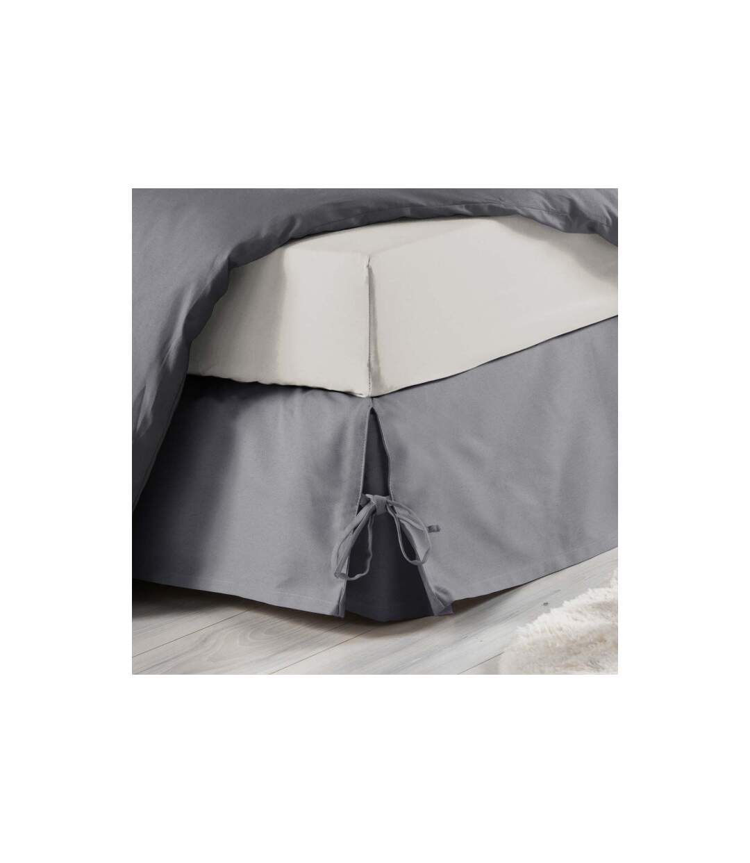 Cache Sommier Sommina 90x190cm Gris