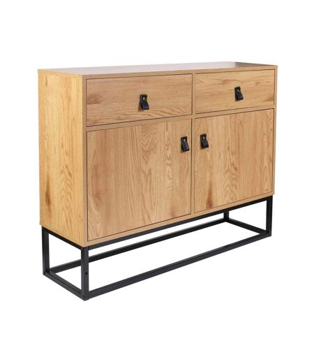 Buffet aspect bois et métal Abbott