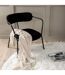 Tapis Rond Design Grace 200cm Blanc-4