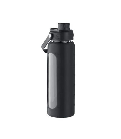 Keila glass 750ml water bottle one size black MidOcean