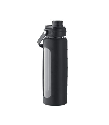 Keila glass 750ml water bottle one size black MidOcean