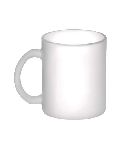 Mug sublimatt taille unique blanc transparent MidOcean